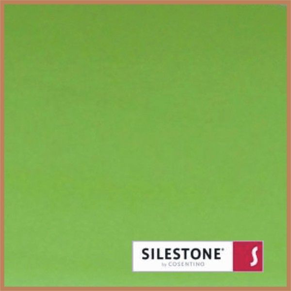 Estante derechas silestone verde color